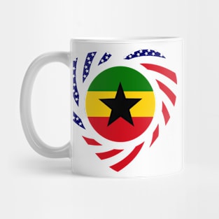 Ghanaian American Multinational Patriot Flag Series Mug